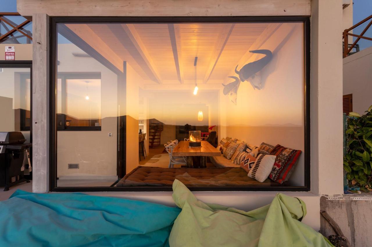 Villa Calderon Hondo. Top Design , Views And Pool Lajares-コラレホ エクステリア 写真